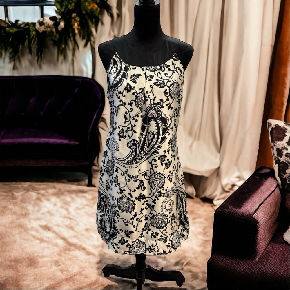 White House Black Market Sleeveless Midi Dress, Size 8